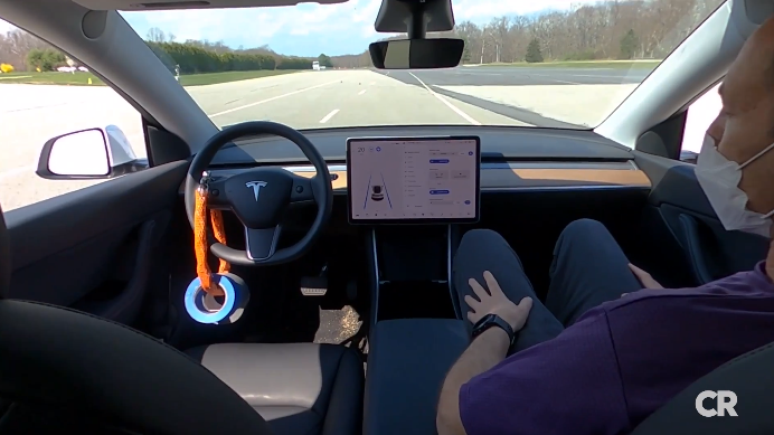 Sistema Autopilot, da Tesla