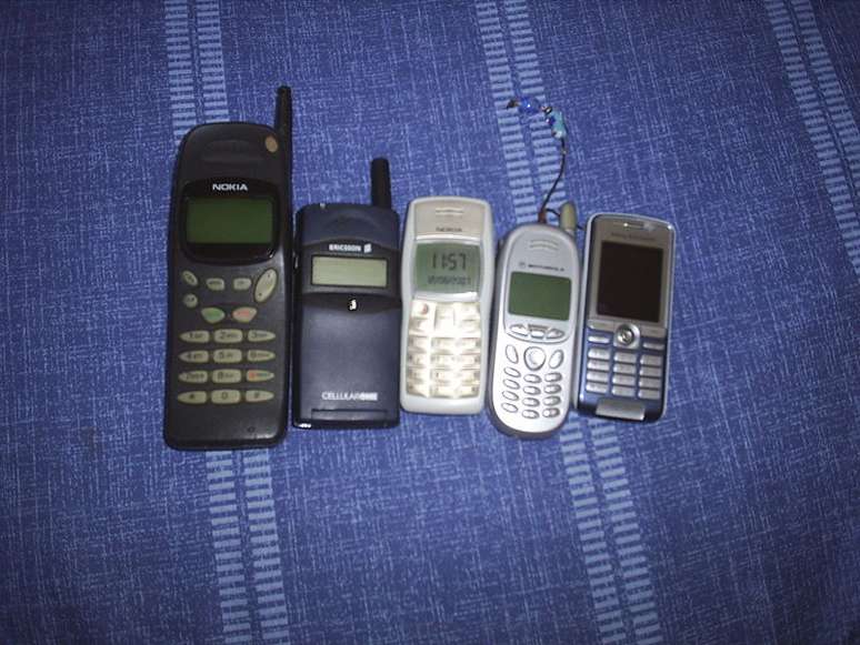 Celulares mudaram muito nos últimos 20 anos