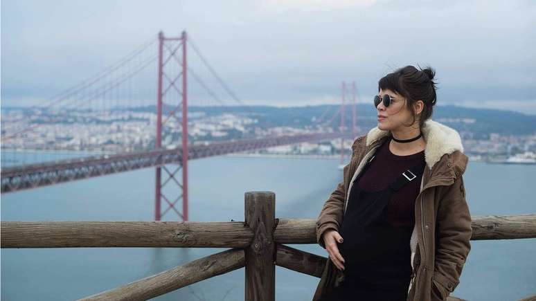 Aline Galvão morou em Lisboa (foto) e depois mudou com a família para o Algarve