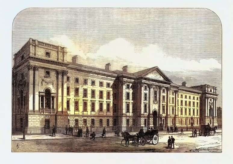 Thomas Kirkman estudou no hist&oacute;rico Trinity College, em Dublin, na Irlanda &mdash; esta ilustra&ccedil;&atilde;o foi publicada na revista The Illustrated London News em 1873