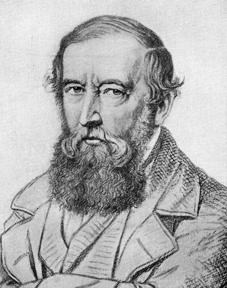 O matem&aacute;tico su&iacute;&ccedil;o Jakob Steiner nasceu em 1796 e morreu em 1863