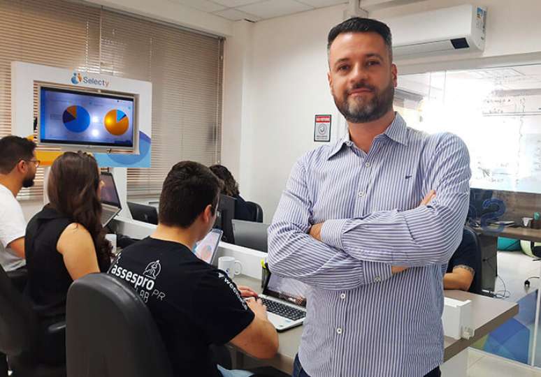 Márcio Monson, fundador e CEO da Selecty 