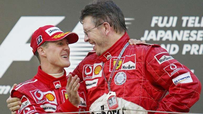 Ross Brawn fez parceria dominante com Michael Schumacher na F1 