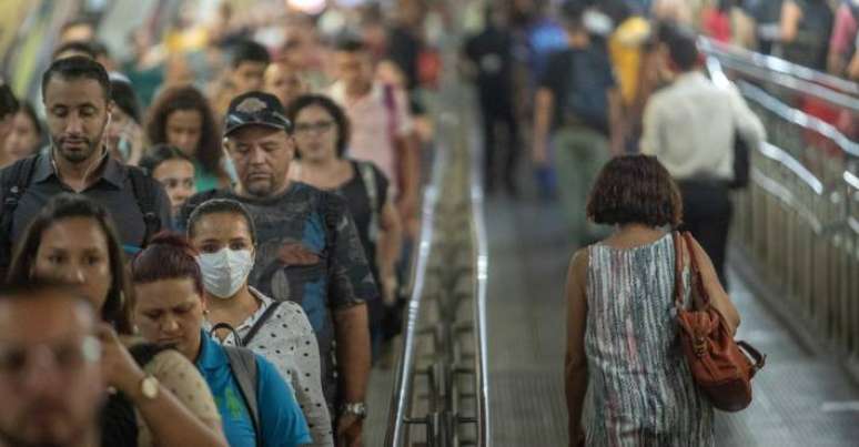 Conexão entre as linhas 2 (verde) e 4 (amarela) nas estações Consolação e Paulista tem grande fluxo de pessoas diariamente.