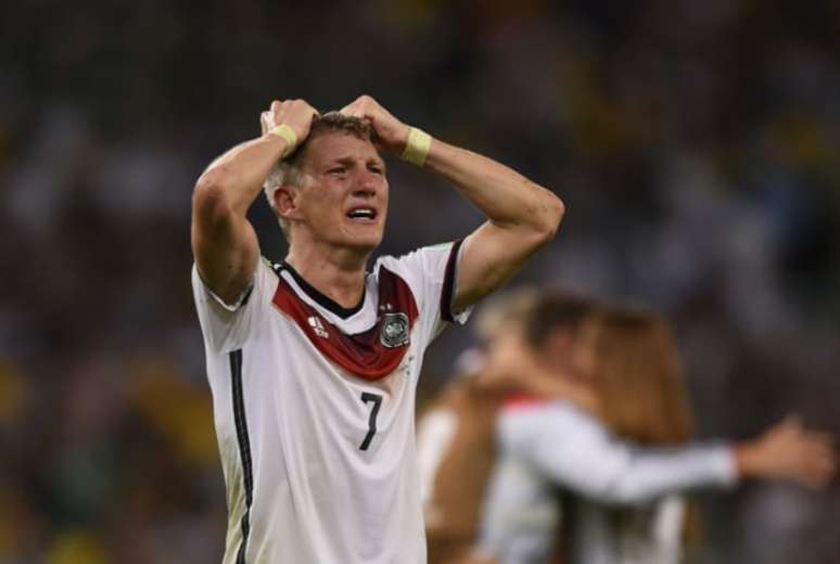 Schweinsteiger durante a disputa da Copa no Brasil, em 2014 (Foto: AFP / FABRICE COFFRINI)