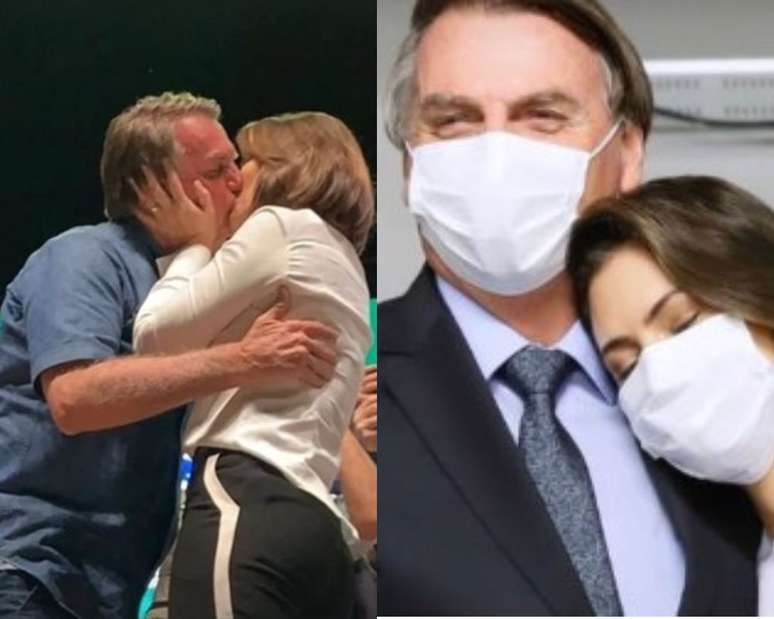 Bolsonaro e Michelle