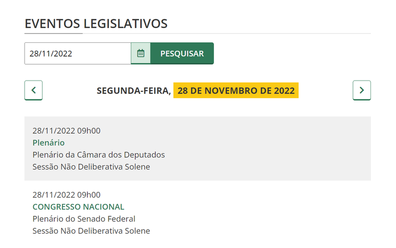 Agenda de Eduardo Bolsonaro na segunda-feira, 28