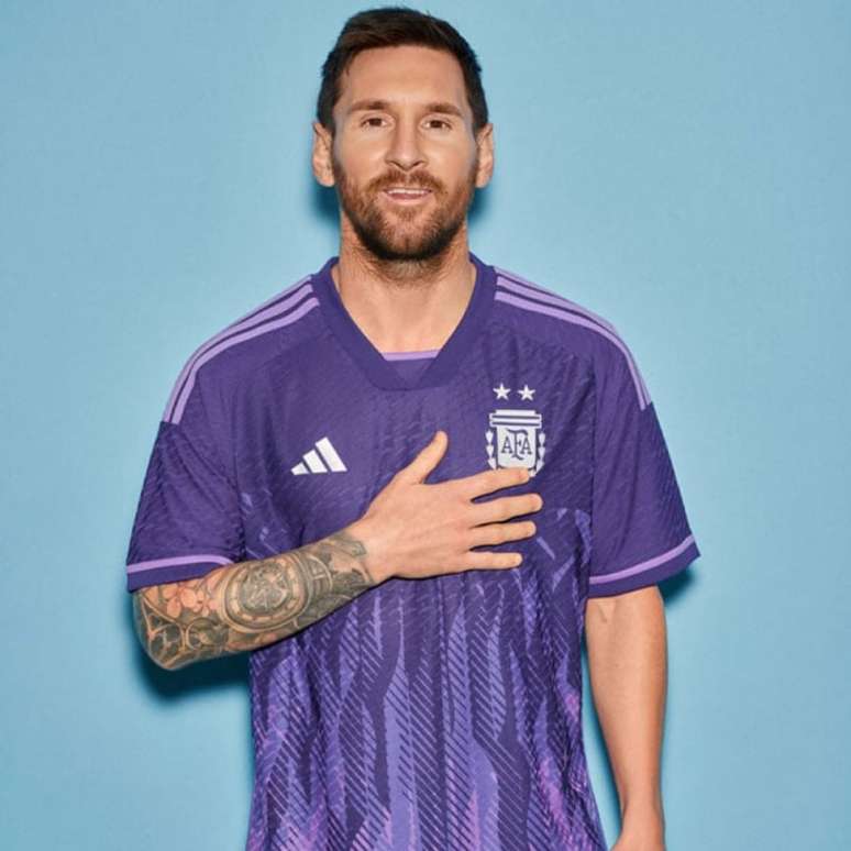 Camisa da Argentina na Copa do Mundo; veja preço, detalhes e