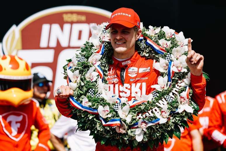 Marcus Ericsson venceu a Indy 500 