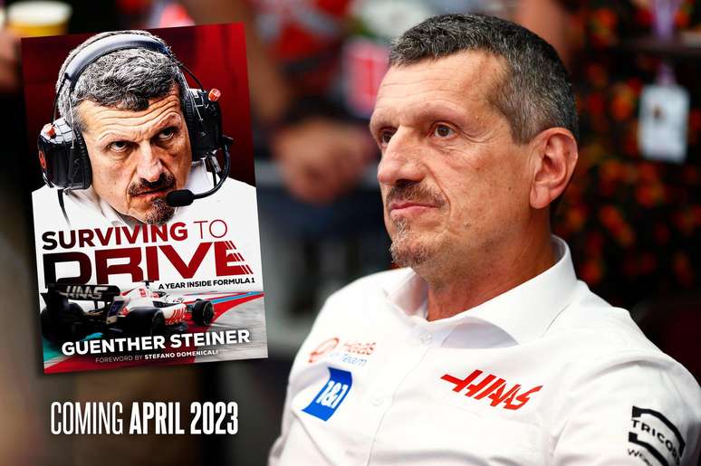 Steiner vai lançar livro sobre temporada de 2022 da Haas 