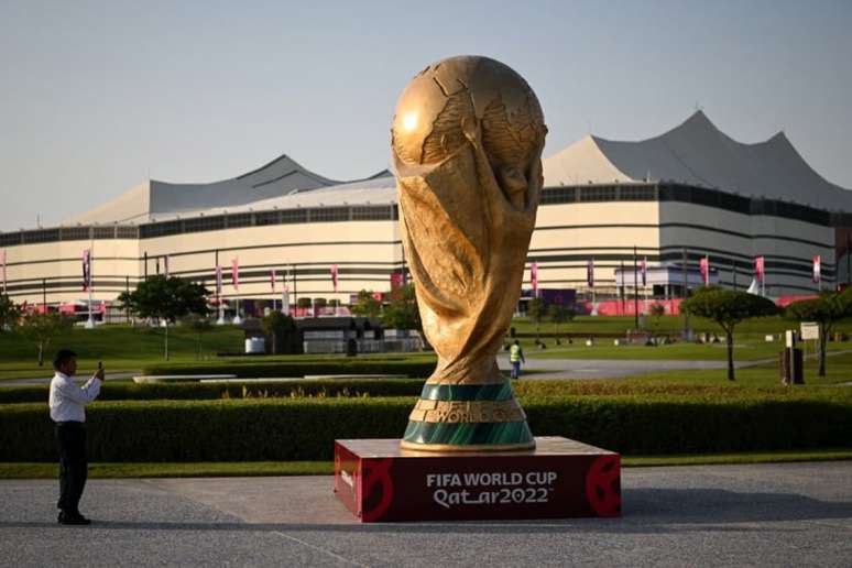 Doha, Qatar. 03rd Dec, 2022. Vista do Estádio Internacional