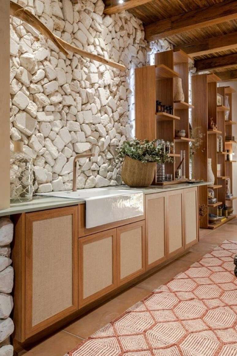 6. Atelie botanico Caranda rustico com inspira&ccedil;&atilde;o de casa do campo &ndash; Foto Gabriela Daltro Projeto Helo Marques