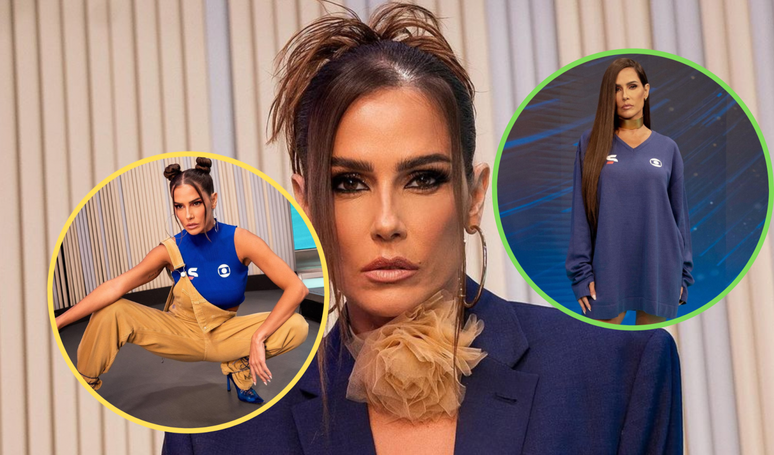 Deborah Secco tem causado burburinho com os looks que utiliza durante o 'Tá Na Copa', do SporTV.