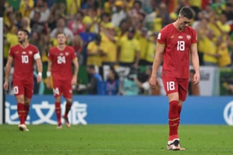 Vlahovic começou como titular contra a Suíça (ANDREJ ISAKOVIC/AFP)