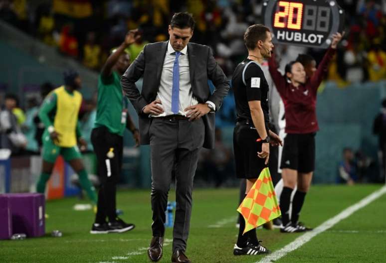 Treinador do Uruguai lamenta pontos perdidos na Copa do Mundo (Foto: Pablo PORCIUNCULA / AFP)