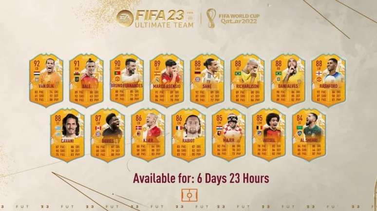 FIFA 23 lança cartas de craques do futuro sem brasileiros; veja