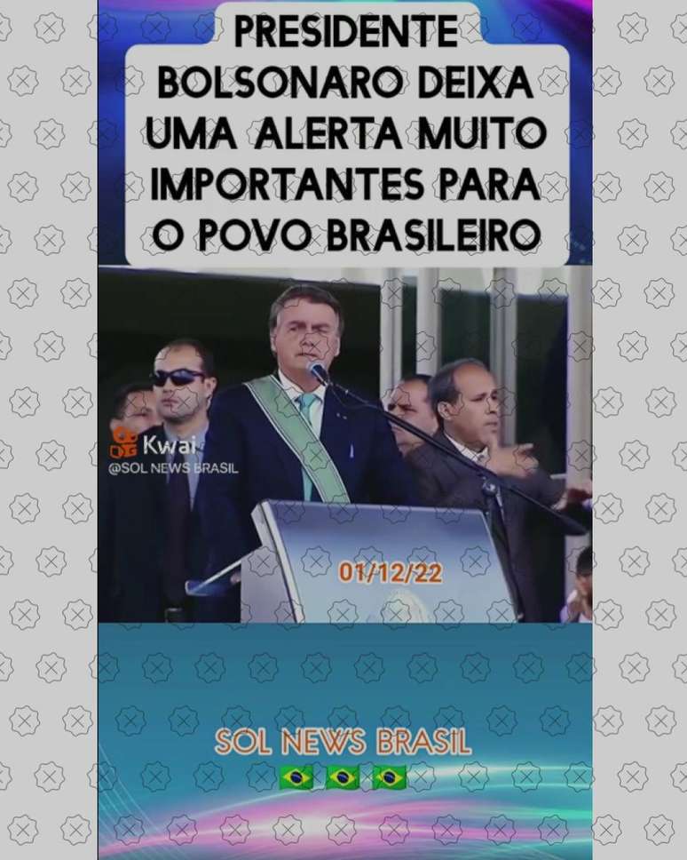 Fala do presidente feita em abril circula como se fosse recente e estivesse relacionada ao resultado das eleições