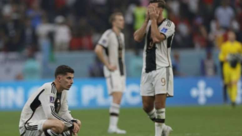 Alemanha venceu a Costa Rica, mas revés contra o Japão na estreia foi crucial para a eliminação na fase de grupos da segunda Copa do Mundo pela segunda vez seguida (Foto: EFE/EPA/RONALD WITTEK)