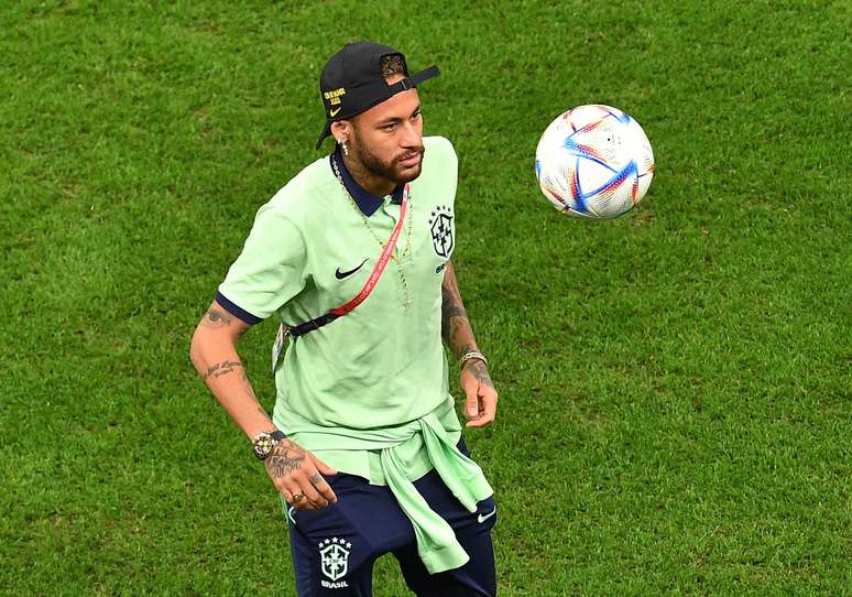 Neymar se recuperou de lesão no tornozelo