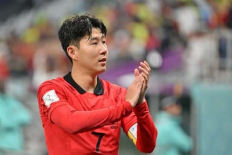 Son, do Tottenham, é o destaque da Coreia nesta Copa (Foto: Jung Yeon-je / AFP)