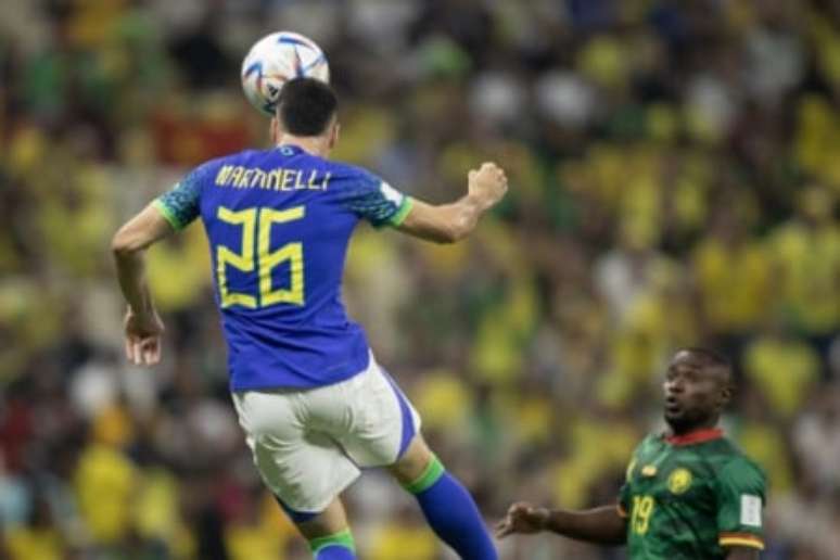 Martinelli até tentou, mas não conseguiu marcar (Foto: Lucas Figueiredo/CBF)