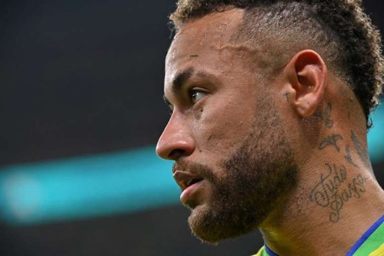 Lesionado, Neymar perdeu os últimos dois jogos da Seleção na Copa (Foto: Nelson Almeida/AFP)