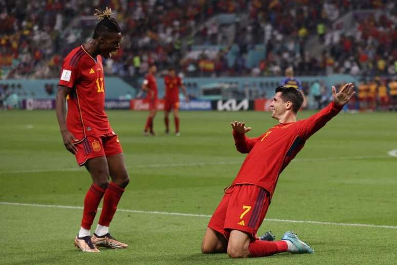 Espanha tem nove gols nesta Copa do Mundo (Adrian Dennis / AFP)