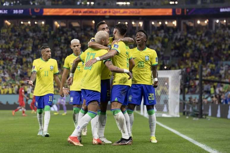 As oitavas de final da Copa do Mundo de 2018, com 4 times sul