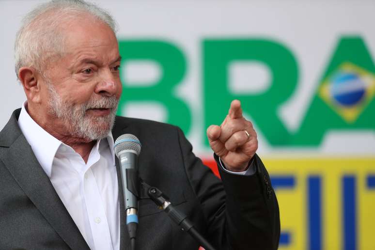 O presidente eleito Luiz Inácio Lula da Silva (PT)