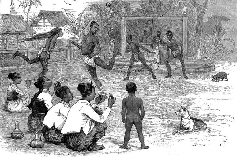 Although it was played in many colonies of the British Empire, football did not achieve the same level of popularity in many of these locations.