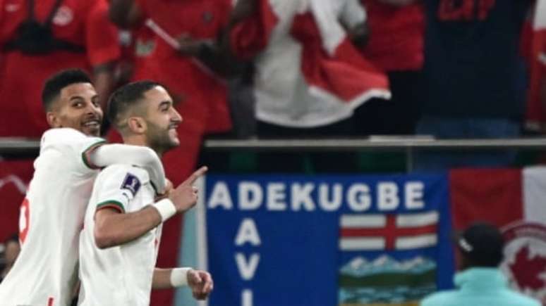 Ziyech é um dos pilares do time marroquino (Foto: Miguel MEDINA / AFP)