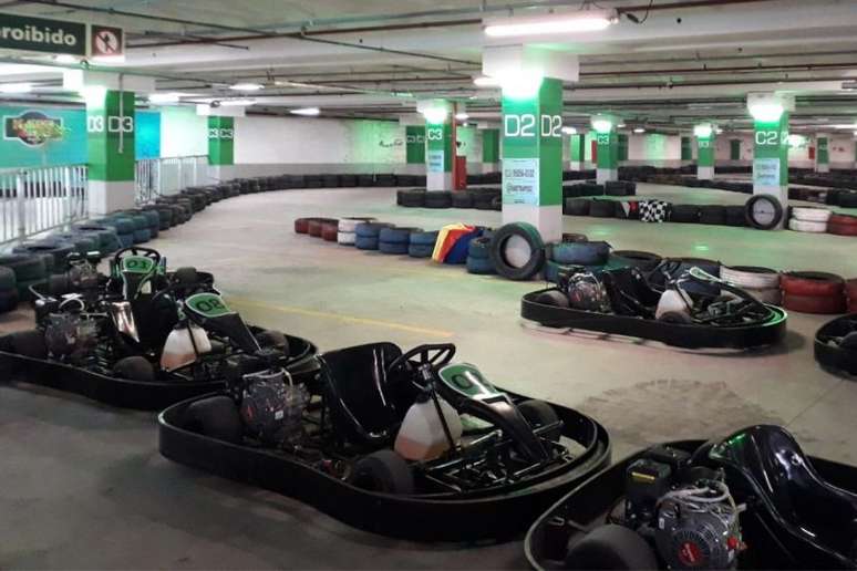 Quanto custa uma corrida de kart indoor?