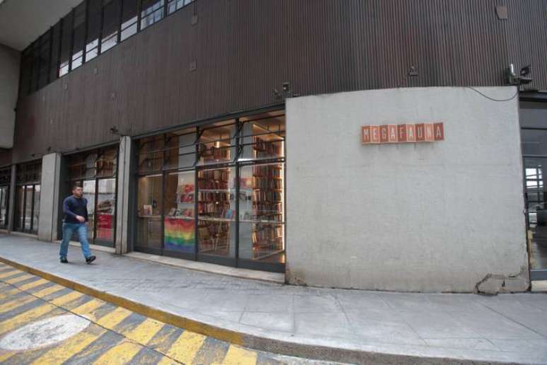 A Livraria Megafauna foi inaugurada no Copan durante a pandemia