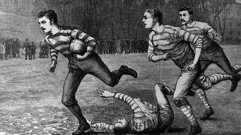 Rugby became popular in the UK among the upper classes.