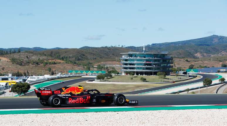 Alex Albon em Portimão no GP de 2020. Poderemos ter esta cena de novo em 2023