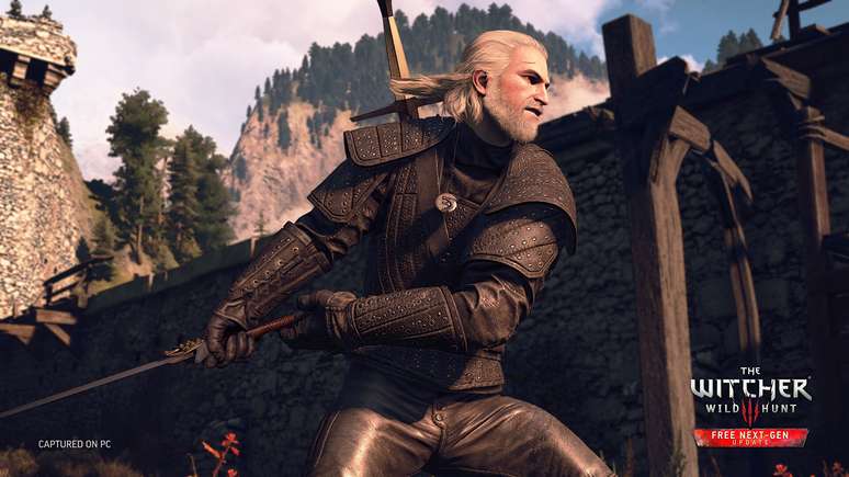 Nova armadura de Geralt é parte da DLC baseada na série The Witcher da Netflix
