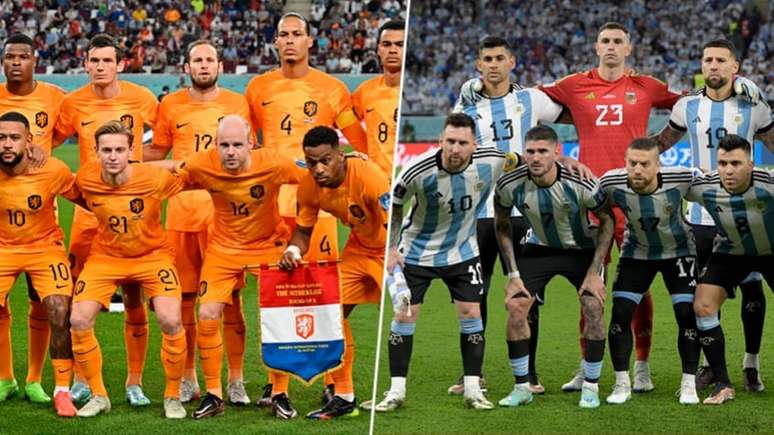 Holanda e Argentina duelam por uma vaga na semifinal da Copa do Mundo (Fotos: AFP)