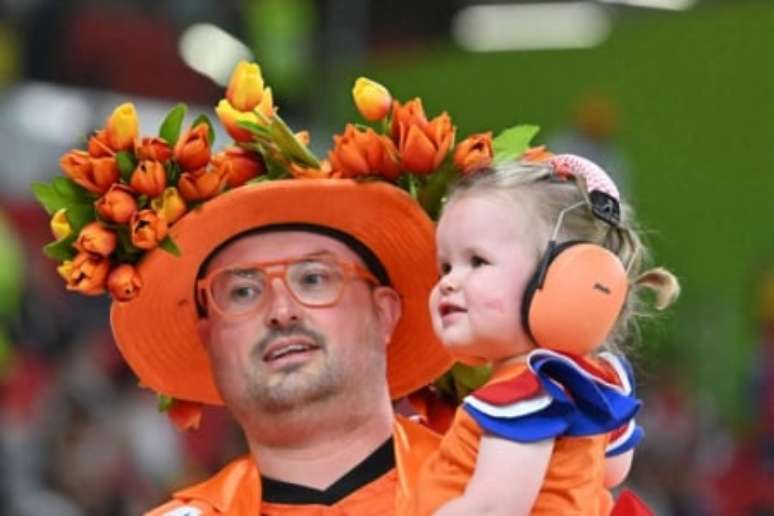 Holandeses tem comparecido em menor número nos estádios do Qatar (Alberto Pizzoli / AFP)