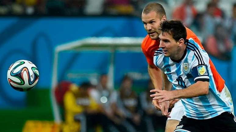 Dupla se enfrentou na semifinal da Copa do Mundo de 2014 (Odd Andersen / AFP)