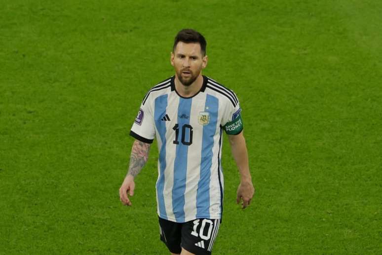 Messi em ação durante Copa do Mundo do Qatar (Foto: Odd ANDERSEN AFP)