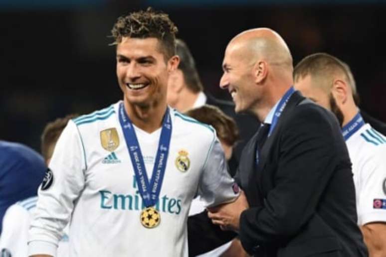 Cristiano Ronaldo em seu último jogo pelo Real Madrid (Foto: Franck Fife / AFP)