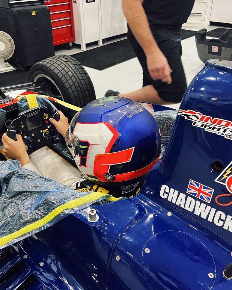 Jamie Chadwick com a Andretti 