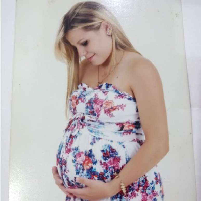 Primeira gesta&ccedil;&atilde;o de Karine transcorreu sem intercorr&ecirc;ncias e seu beb&ecirc; nasceu saud&aacute;vel