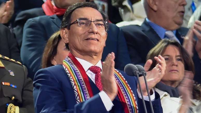 Martín Vizcarra caiu em 2020