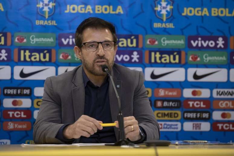 Ramon Menezes, técnico da Seleção Brasileira Sub-20 (Foto: Lucas Figueiredo / CBF)