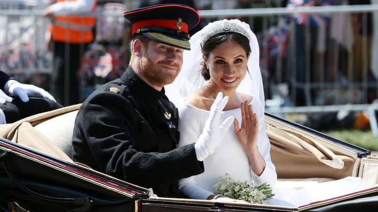 Harry e Meghan se casaram em maio de 2018