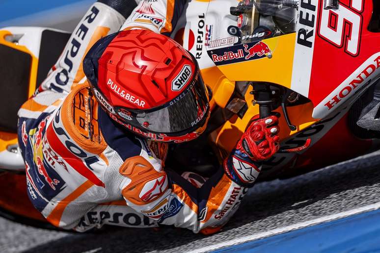 Marc Márquez viveu um ano marcado por problemas físicos 