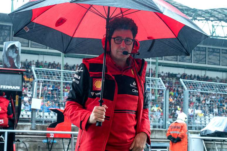 Mattia Binotto ainda representou a Ferrari nesta semana 
