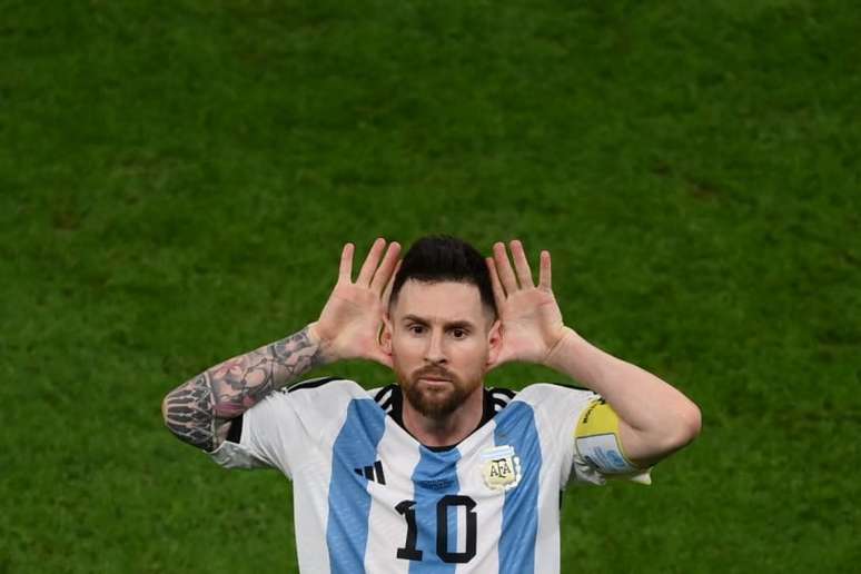 Lionel Messi está mais ácido na Copa do Mundo do Qatar (FRANCK FIFE / AFP)