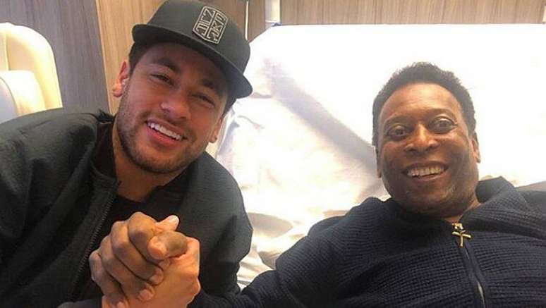 Após partida contra Peru, Pelé elogia Neymar: 'Sempre fico feliz